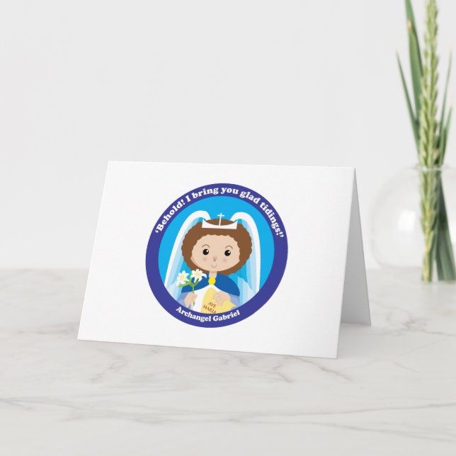 St. Gabriel the Archangel Holiday Card (Front)