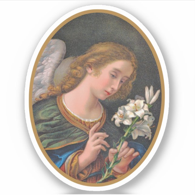 St. Gabriel the Archangel (M 035) - 1Up Sticker (Front)
