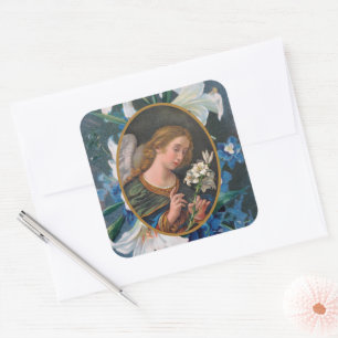 St. Gabriel the Archangel (M 035) Square Sticker