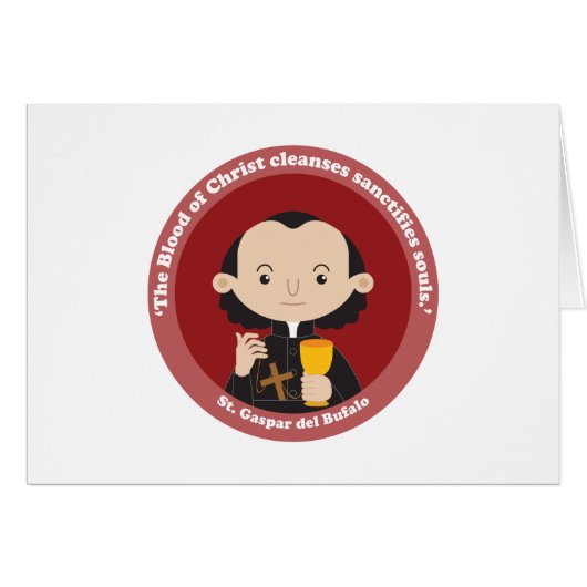 St. Gaspar del Bufalo (Front Horizontal)