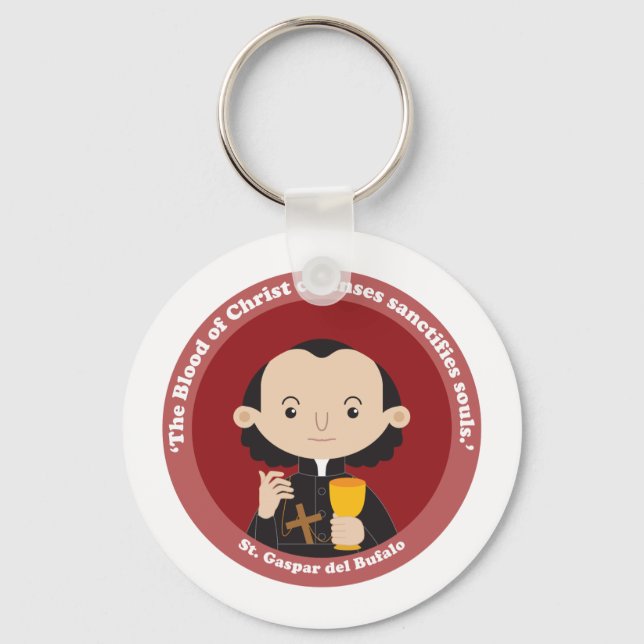 St. Gaspar del Bufalo Keychain (Front)