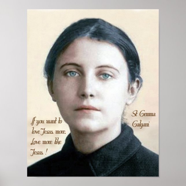 ST Gemma Galgani Poster (Front)