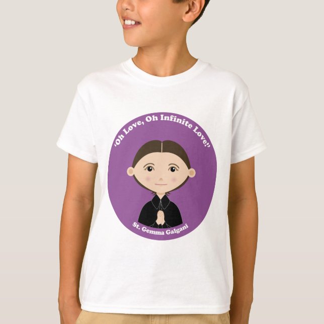 St. Gemma Galgani T-Shirt (Front)