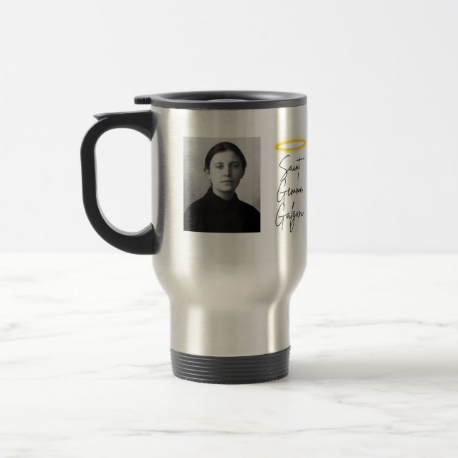 St. Gemma Galgani Travel Mug (Left)