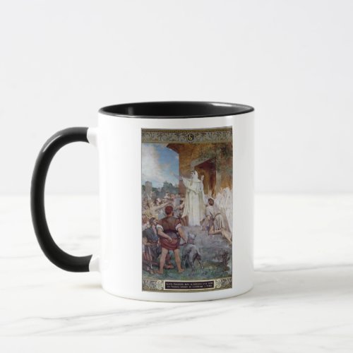 St Genevieve Calming the Parisians Mug