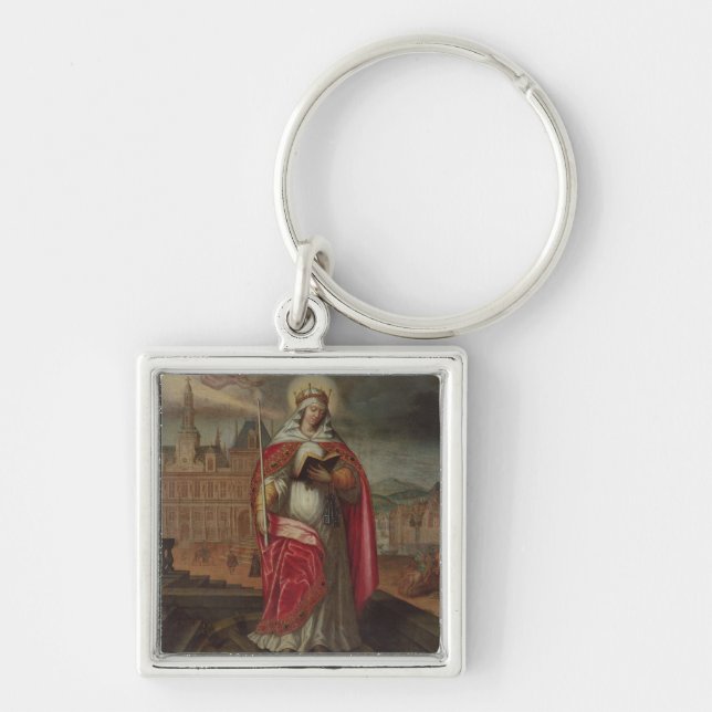 St. Genevieve Keychain (Front)