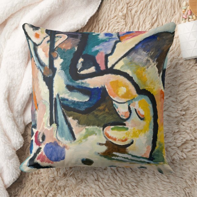 St. George 3 | Kandinsky | Throw Pillow (Blanket)
