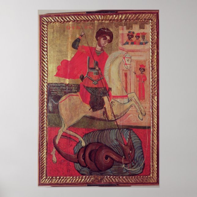 St. George and the Dragon, 1667 Poster (Front)