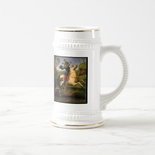 StGeorge and the Dragon Beer Stein