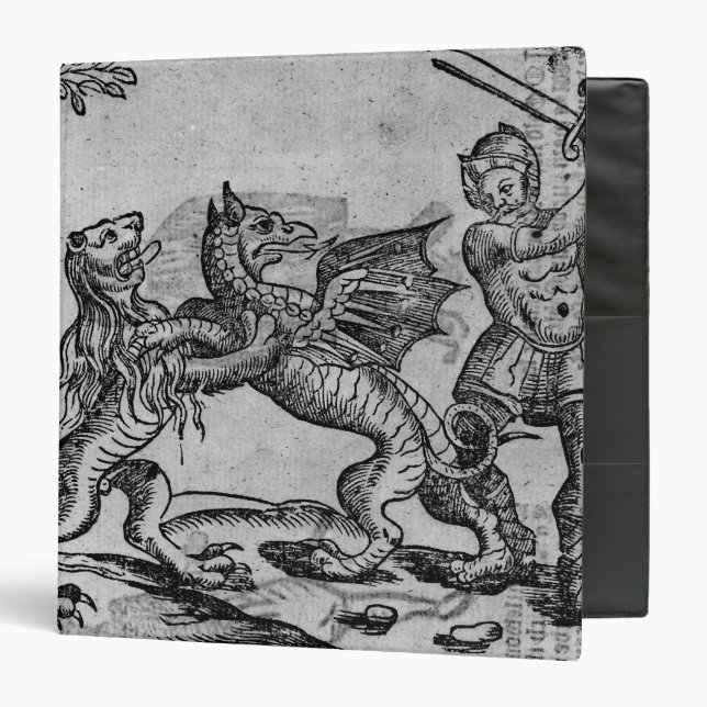 St George and the Dragon Binder (Front/Inside)