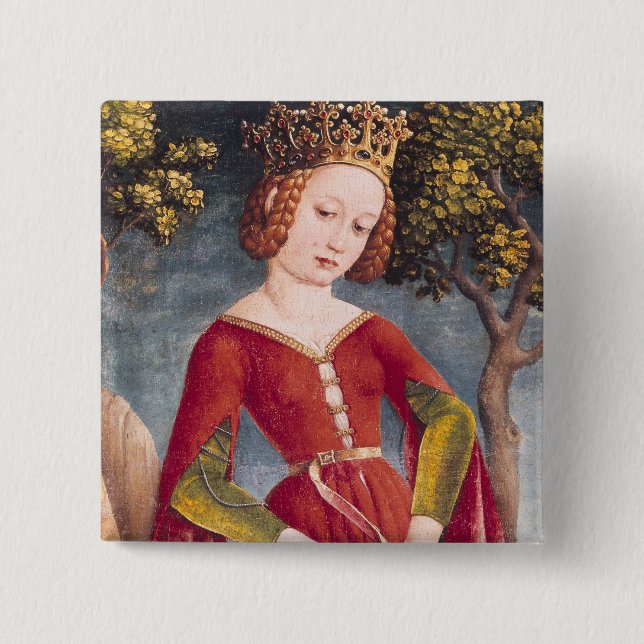 St. George and the Dragon Button (Front)