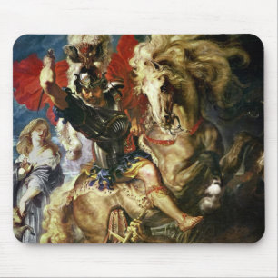 St. George and the Dragon, c.1606 Mouse Pad