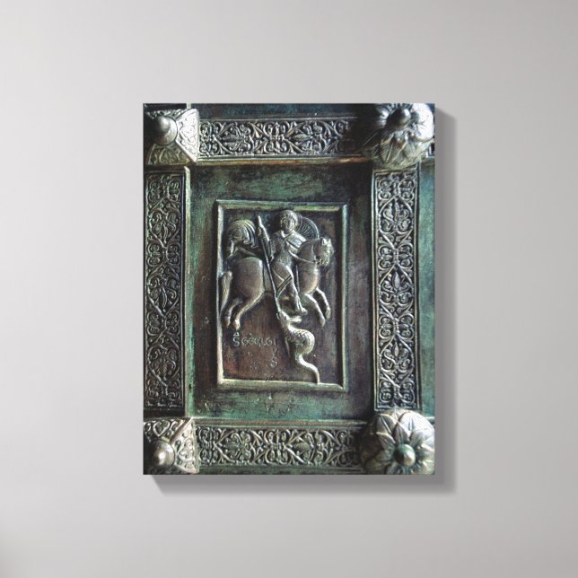 St. George and the Dragon Canvas Print (Front)