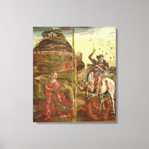 St. George and the Dragon Canvas Print
