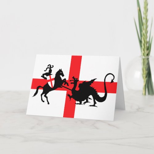 St George and the Dragon Card
