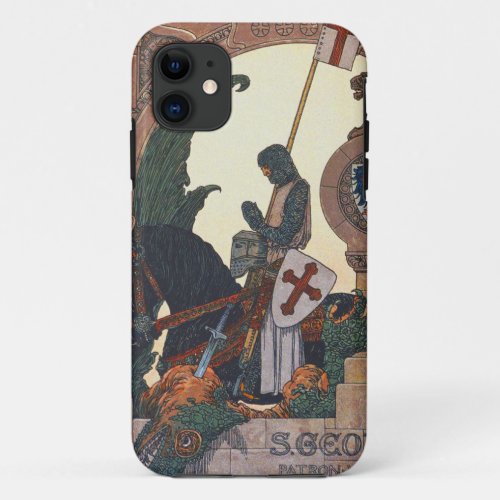 St George and the Dragon _ Heinrich Lefler iPhone 11 Case