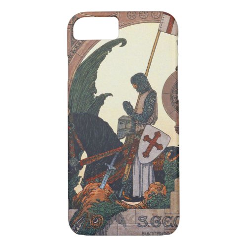 St George and the Dragon _ Heinrich Lefler iPhone 87 Case