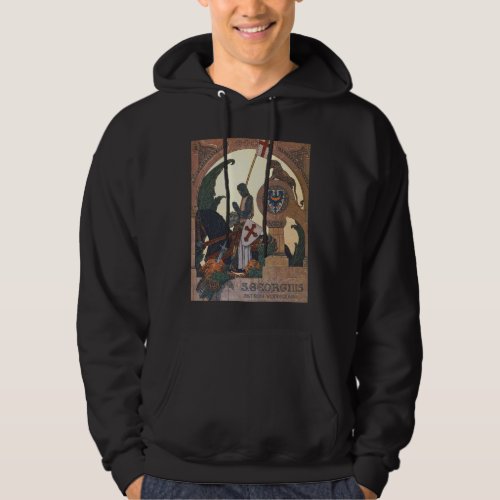 St George and the Dragon _ Heinrich Lefler Hoodie