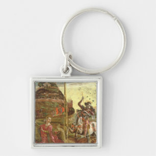 St. George and the Dragon Keychain