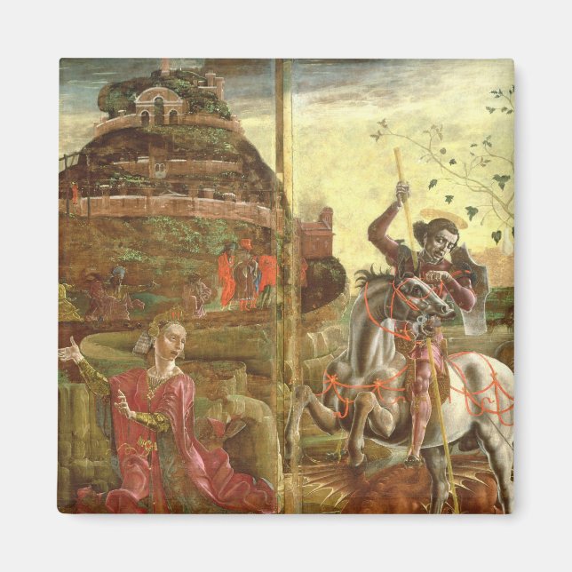 St. George and the Dragon Magnet (Front)