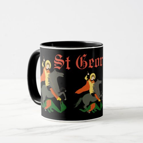 St George and the Dragon  Mug
