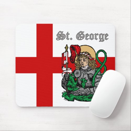 St George and the Dragon Nuremberg Mouse Pad