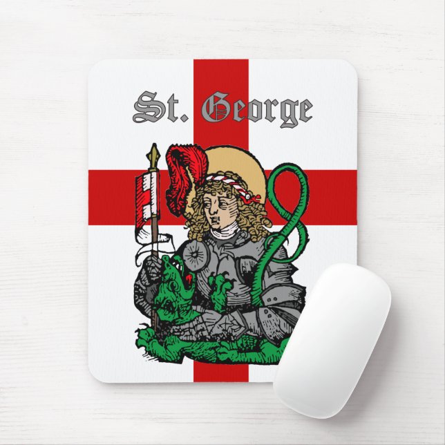 St. George and the Dragon (Nuremberg) Mouse Pad (With Mouse)