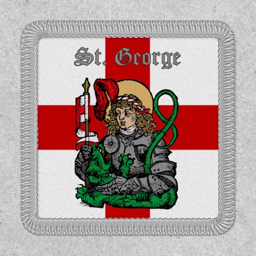 St George and the Dragon Nuremberg Patch