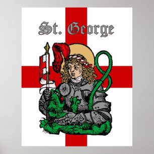 St. George and the Dragon (Nuremberg) Poster