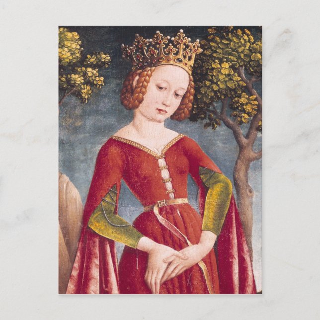 St. George and the Dragon Postcard (Front)