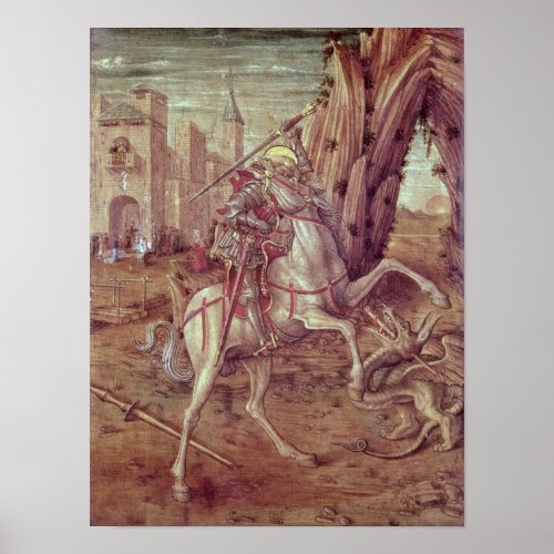 St George and the Dragon Poster