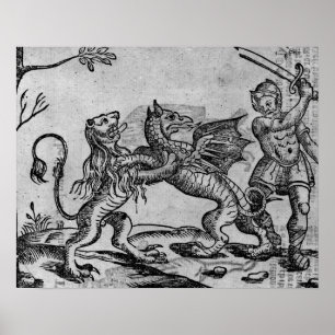 St George and the Dragon Poster