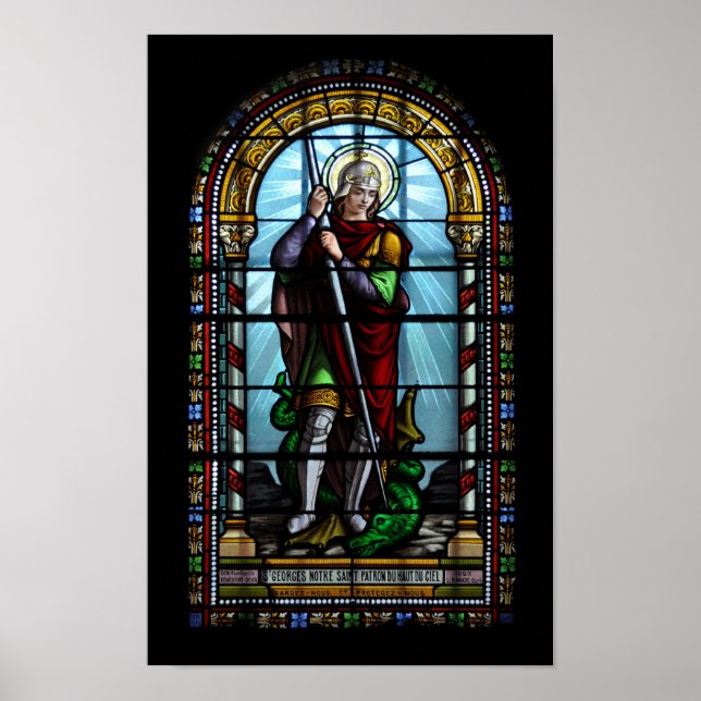 St George and the dragon print (Front)