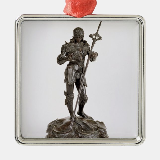 St. George (bronze) Metal Ornament (Front)