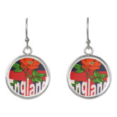 st george cross earrings