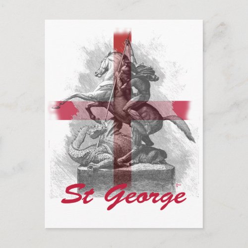 St George Day Postcard