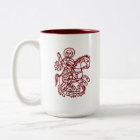 St George Dragon Jerusalem Cross Heritage Tattoo
