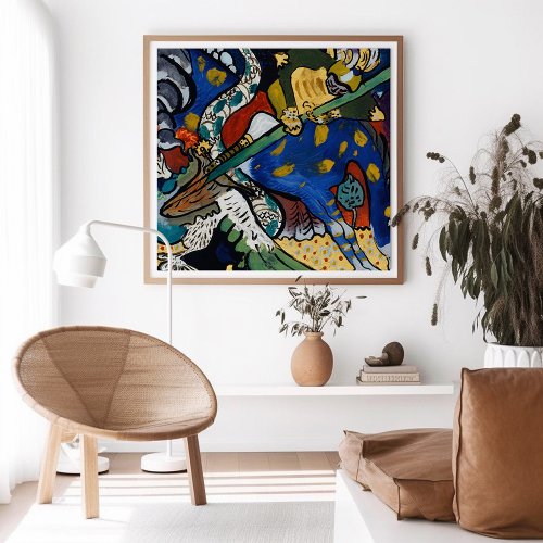 St George I  Kandinsky Framed Art