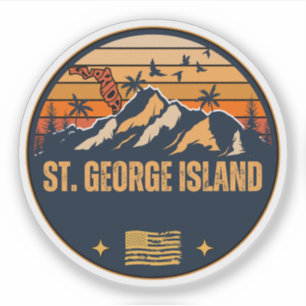 St. George Island, Florida Sticker
