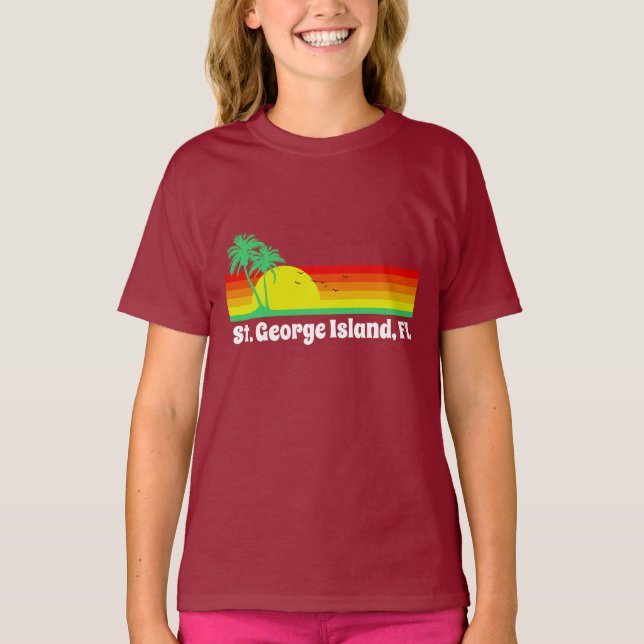 St. George Island Florida T-Shirt (Front)