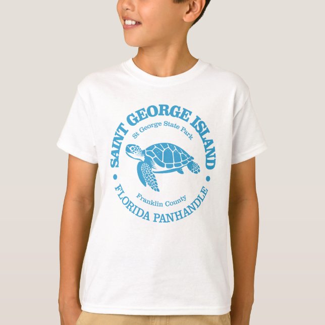 St George Island (sea turtle) T-Shirt (Front)