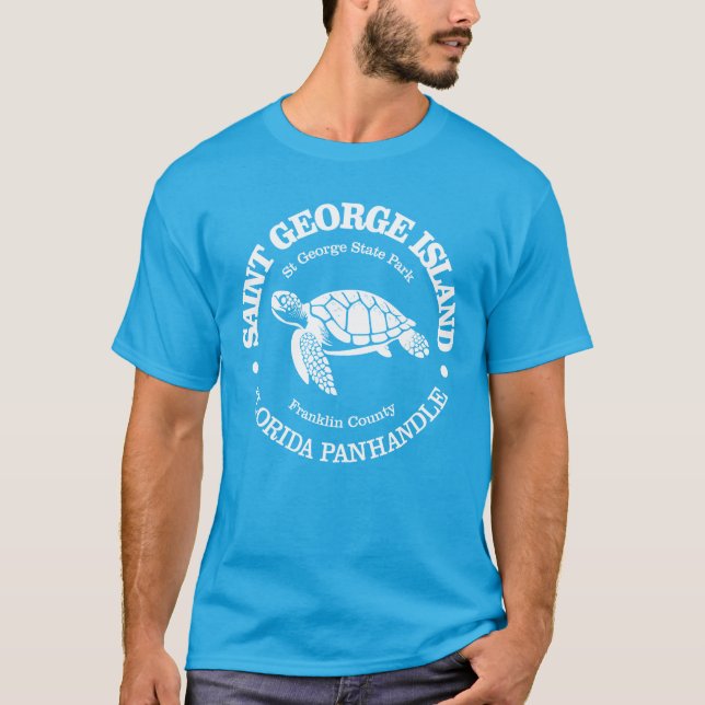 St George Island (sea turtle) T-Shirt (Front)