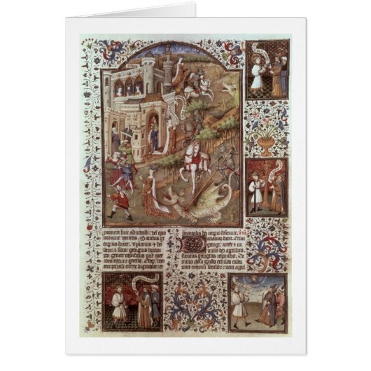 St. George killing Dragons Cards (Front)