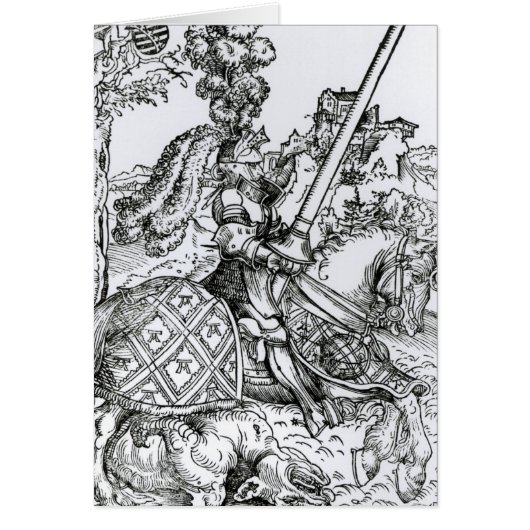 St. George on Horseback, 1507 Cards (Front)