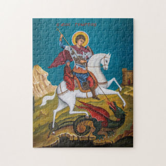 St. George Orthodox Christian Icon Jigsaw Puzzle