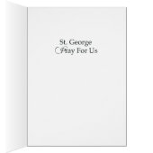 St. George Pray For Us Cards (Inside (Right))