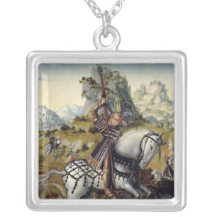 St. George Silver Plated Necklace