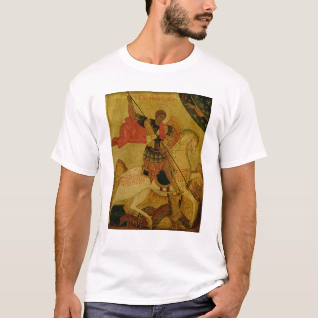 St. George slaying the Dragon T-Shirt (Front)