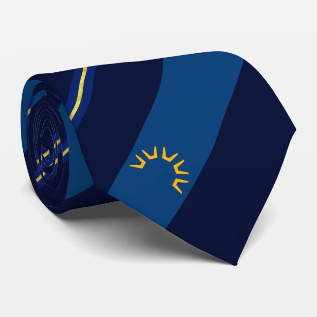 St.George (Utah) city flag Neck Tie (Rolled)