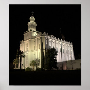 St. George, Utah LDS Temple Poster